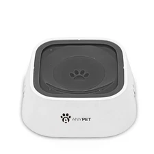 ANYPET No-Spill Dog Water Bowl, Anti-Splash Pet Slow Drinking Feeder, Spill