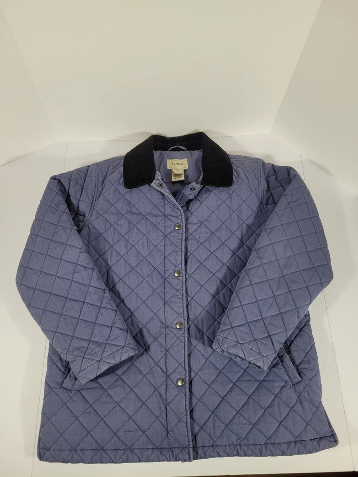 Abrigo de Granero Acolchado LL BEAN Para Mujer Cuello M Chaqueta Termore De Colección Envío Gratis  Foto 2 de 4