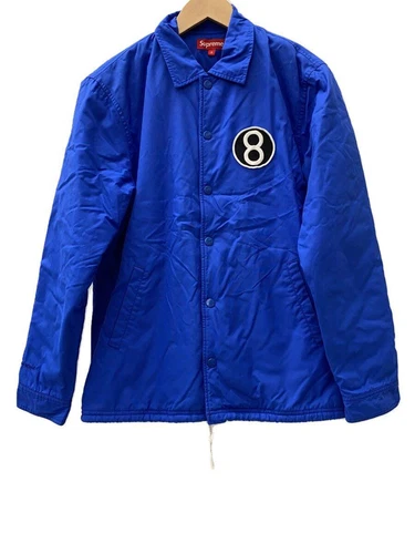 Giacca Supreme nylon S blu usata