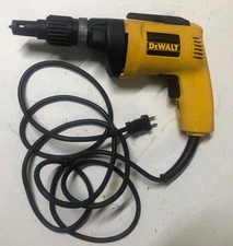 DeWalt DW254 VSR Deck /Drywall Screw Gun Type 1  Corded. 2500rpm  Lightly Used