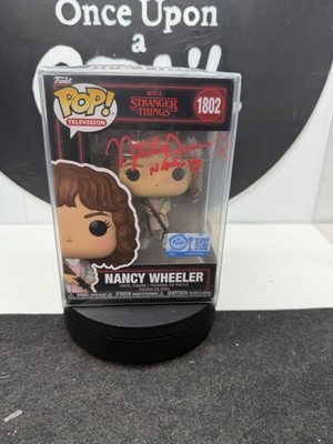 ACOA Coa Nancy Wheeler signiert Funko Pop Natalia Dyer 1778 Stranger Things