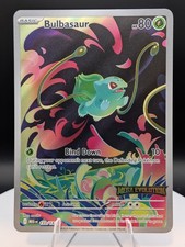 Pokemon TCG: Mega Evolution Enhanced Booster Stamped (133/132) Bulbasaur (NM)