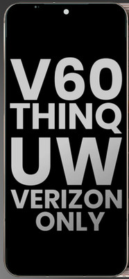 LG V60 ThinQ 5G UW OLED Frame Assembly OEM Pull A/ Blue/Gold Verizon