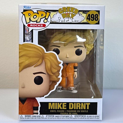 Funko Pop! Rocks Green Day (Basket Case) Mike Dirnt #498 Vinyl Figure 2026 New