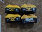 Dewalt 20v Lot 4 6ah batteries for parts/repair # 1303s — photo 3