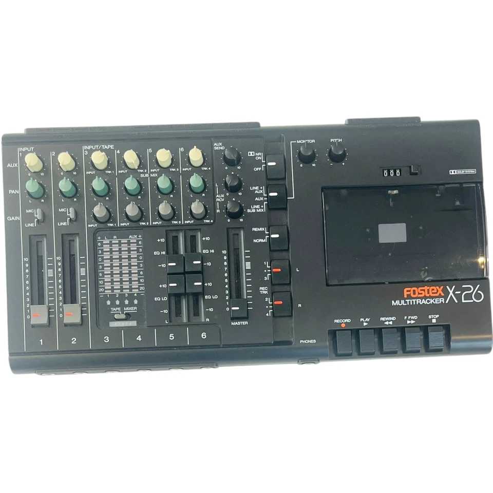 FOSTEX X-26 multitrack cassette tape recorder - Image 4 of 4