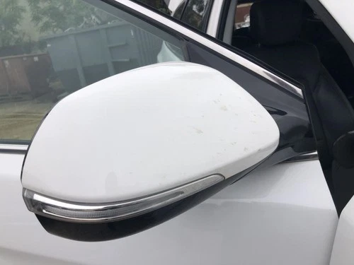 2014-2016 HYUNDAI SANTA FE Power Side View Mirror Right Passenger White BSA 9434
