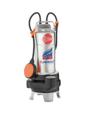 PEDROLLO VX m10/35-N POMPA Sommergibile VORTEX Acque Sporche Acciaio 1Hp 220V