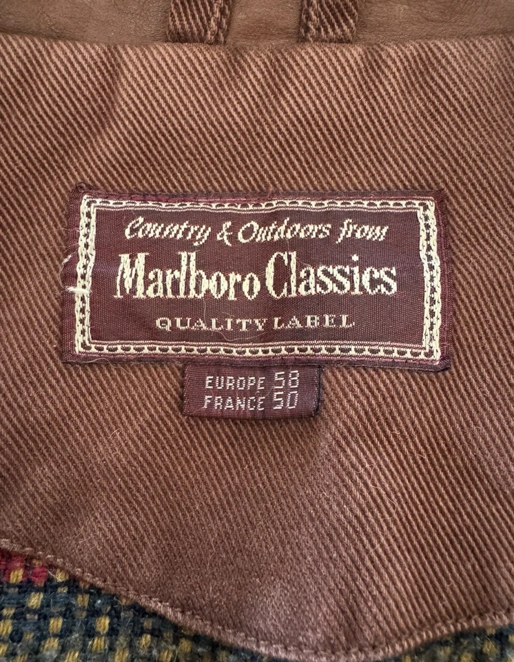 Vintage Marlboro Classics Jacket - Style Workwear / Barn Jacket / Western - XL - Photo 2/4