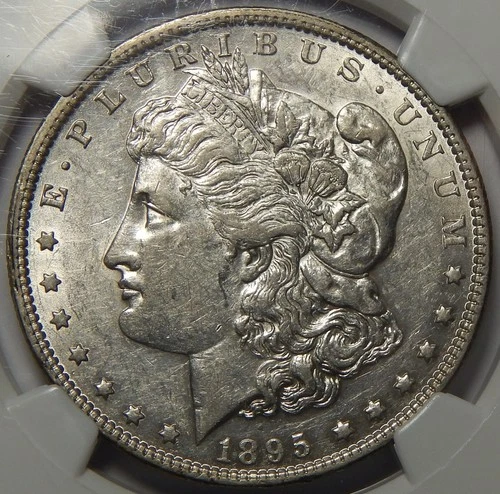 1895-O NGC AU53 MORGAN DOLLAR