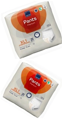 2x Abena Pants Premium XL 1 Inkontinenzpants (32 Stück) DOPPELPACK