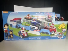 PAW PATROLLER 28" Vehicle Playset w/Ryder Figure +ATV Spin Master MIB Complete