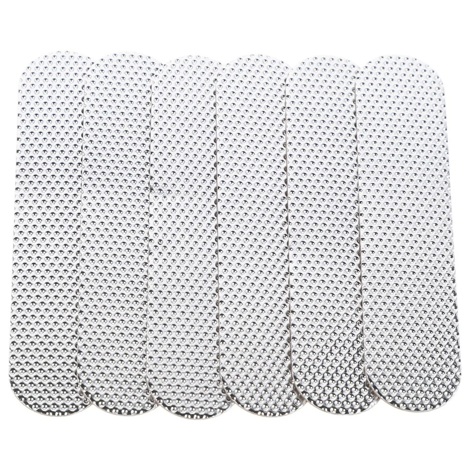  6 pezzi distanziatore per guarnizione pickup per chitarra argento, - Immagine 2 di 4