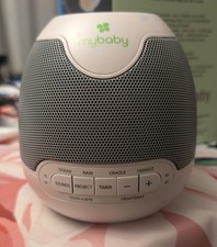 myBaby by HoMedics SoundSpa Lullaby Projection Sound Machine White/Gray