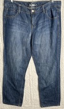 New York & Co. Women's Jeans Size 12 Blue Slim Slouch Leg Low Rise