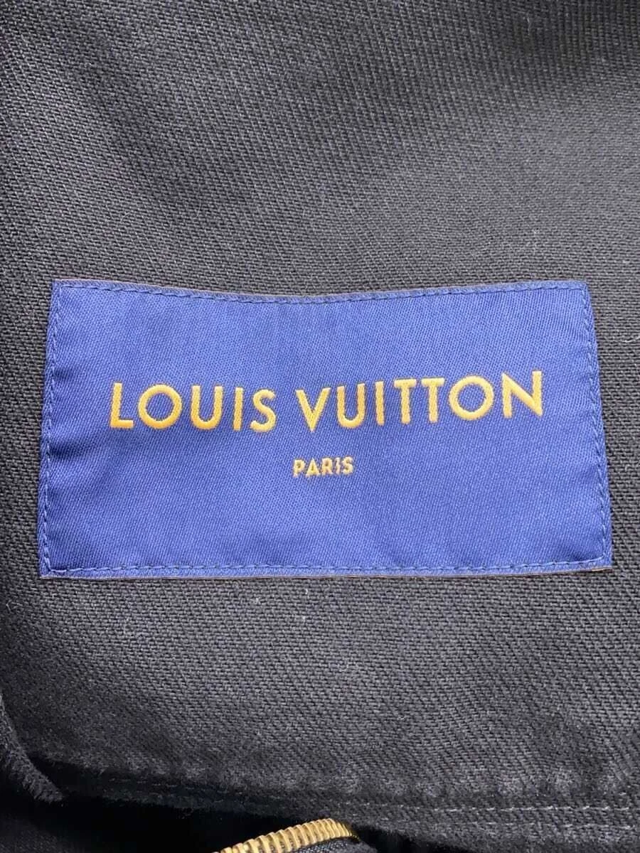 LOUIS VUITTON（LV） LOUIS VUITTON FELPA CON CAPPUCCIO ZIP 48 COTONE Nero RM222M OK4 HNA10W Usata
