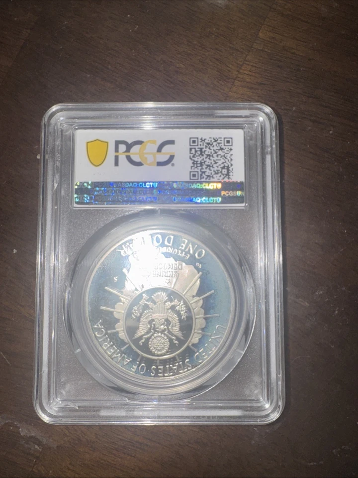 1991-S PCGS PR69DCAM Mount Rushmore Coin - Image 2 of 2
