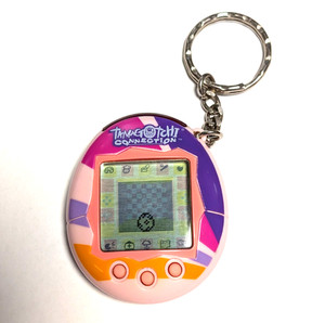 Tamagotchi Plus Connection V2 Apple Yellow w/ Manual Bandai 2004 Virtual Pet