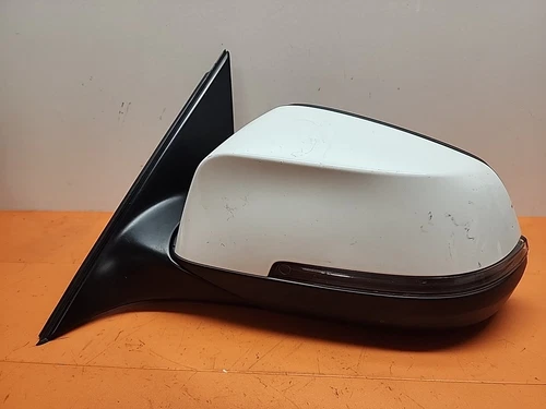 14 - 16 BMW 528I Left Mirror Camera Heated Turn Signal White OEM LH Blind Spot 