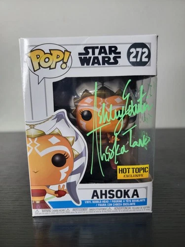 🔥Funko Pop! Star Wars: Ahsoka #272 Signed By Ashley Eckstein No Coa🔥
