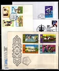 /// MAURITIUS, MONGOLIA, USA, HUNGARY - 4 FDC - SPACE