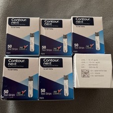 CONTOUR NEXT Blood Glucose Strips, Pack of 50 X 6 @ 300 Strips