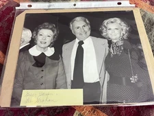 Greer Garson Lee Graham Black & White Photo