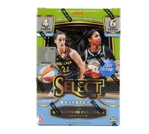 2024 Panini Select WNBA Basketball Factory Sealed Hobby Blaster Box GREEN ICE!