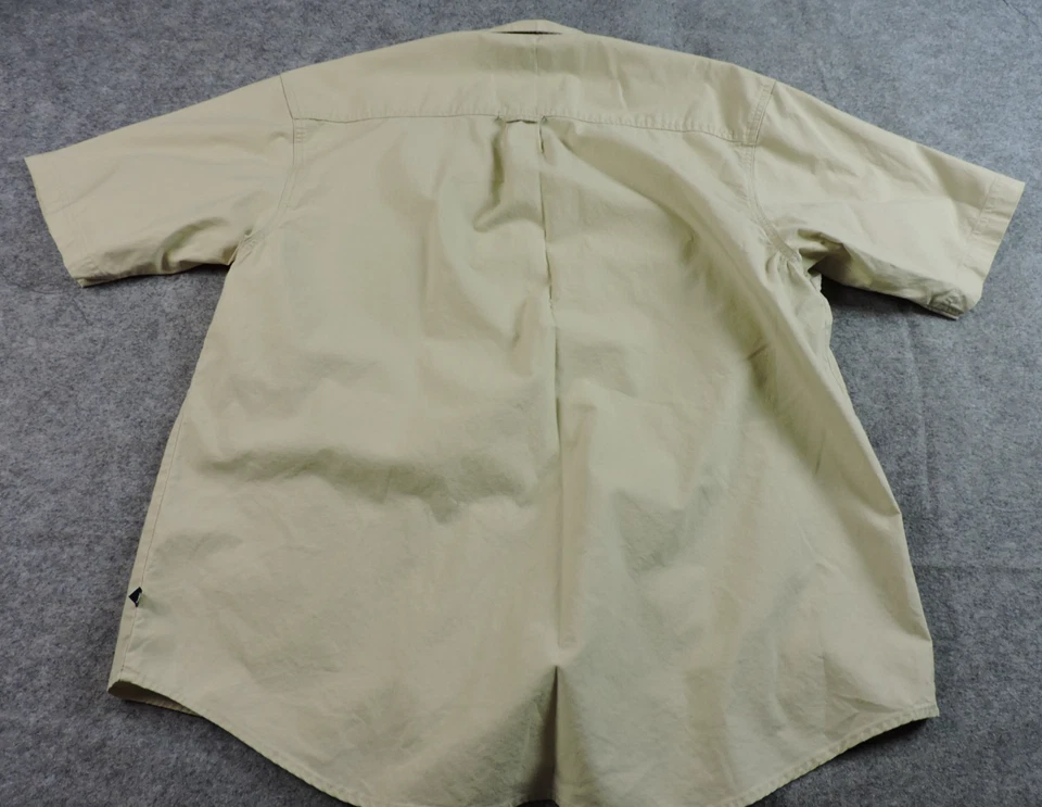 Moose Creek Mens XL Midweight Cotton Short Sleeve Button Shirt - Image 2 of 4