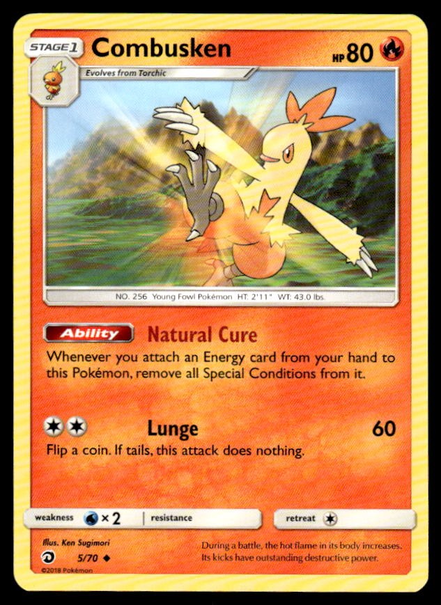 Dragon Majesty #5/70 Combusken