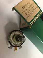 A43-25   25 OHM 2 WATT CLAROSTAT POTENTIOMETER NOS