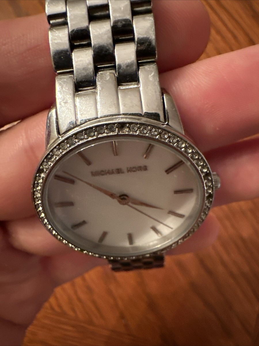 MICHAEL KORS MK-3118 MOP Dial Stainless Steel Quartz Women display picture 2