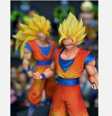 XingGui Studio Dragon Ball Super Saiyan 2 Goku Resin Statue in