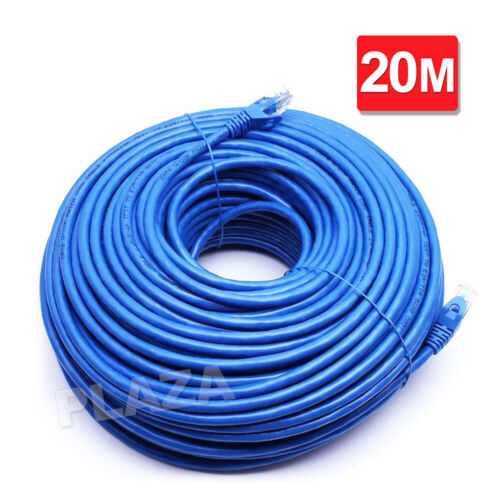 5m 10m 15m 20m 30m 50m Cat6 Cat6e Network Ethernet Cable Cables 100M/1000Mbps AU - Picture 15 of 17