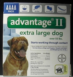 advantage ii extra large dog