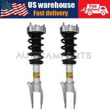 2X Front Shock Struts Assys PASM Fit 2010-2016 Porsche Panamera 970 w/EDC SPRING