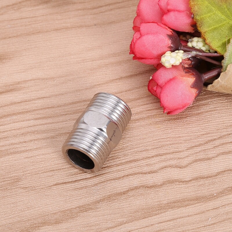Male x Male Nipple Stainless Steel SS304 Threaded Pipe Fitting NPT eBay