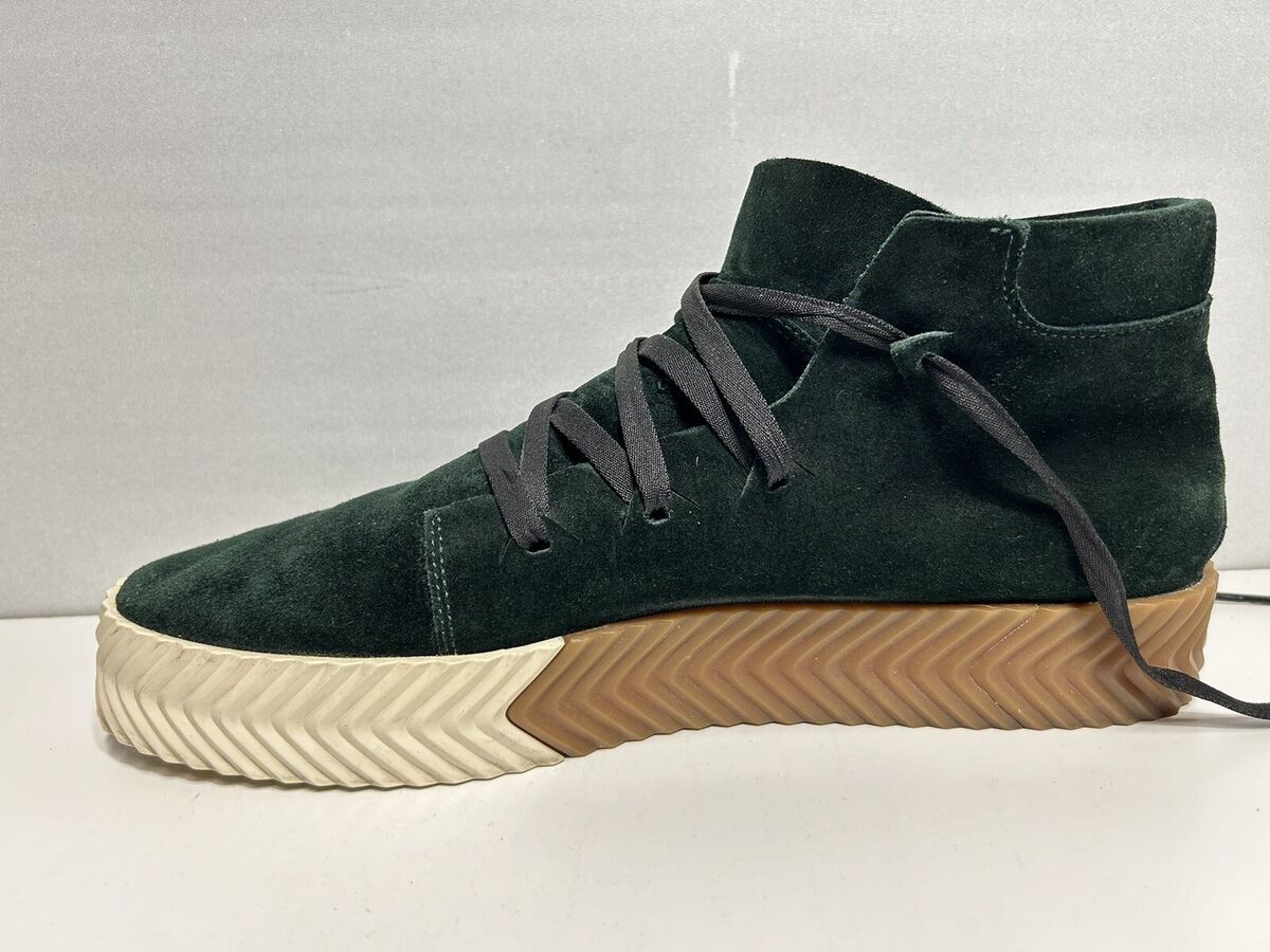 adidas Original x Alexander Wang AW Skate Mid Dark Green adidas Original x Alexander Wang AW Skate Mid Dark Green