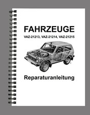 Produktbild - LADA NIVA VAZ WERKSTATTHANDBUCH REPARATURANLEITUNG DEUTSCH RINGBUCH