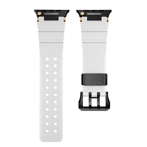 Cinturino Silicone per Apple Watch Ultra 2 49mm Serie 10 9 8 7 6 5 4 3 42mm 46mm - Foto 74 di 94