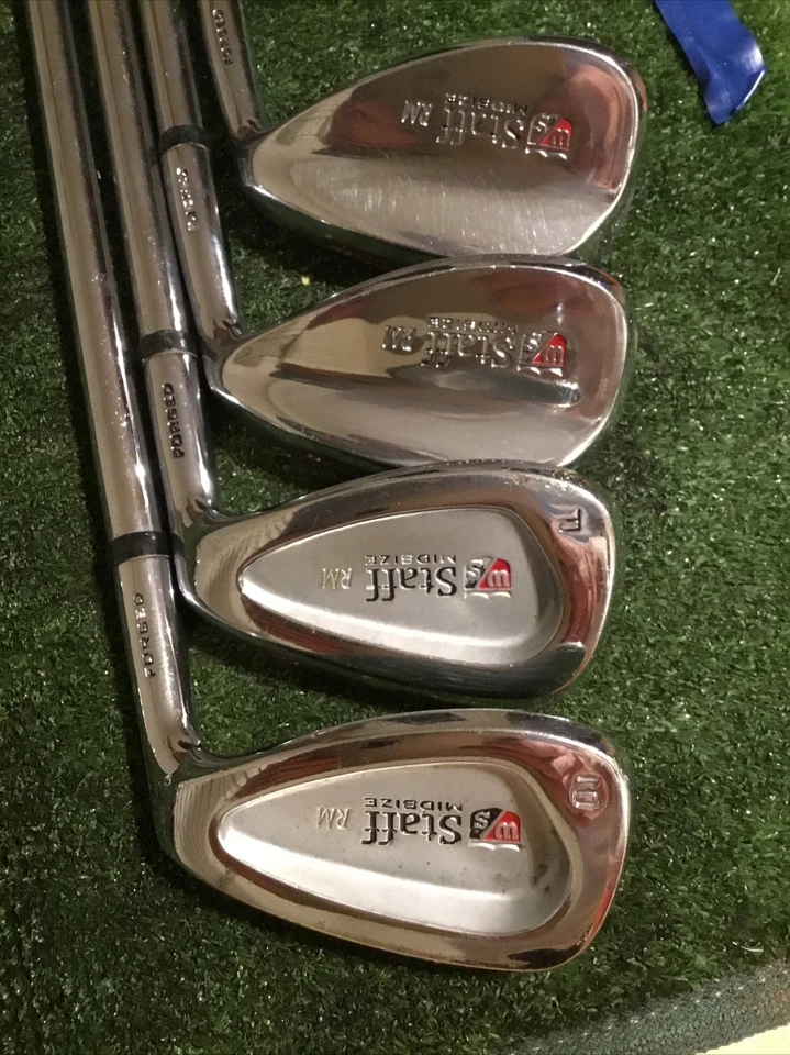 Wilson Staff Midsize RM Forged Irons Set 4-SW (No 5) Stiff Steel Shafts - Image 3 of 4