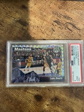 2019-20 Luka Doncic Panini Mosaic Montage Basketball Card Graded PSA 9 MINT