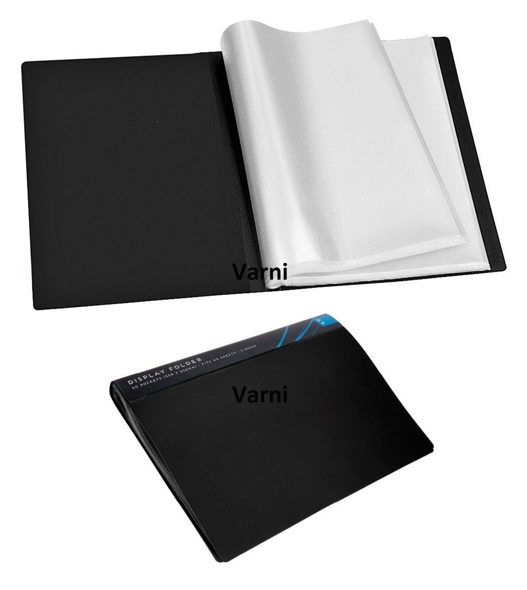 plastic display folder