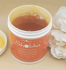 Shobha Sugaring Gel  100% Natural Hair Removal 16.0 fl New Not Sealed 