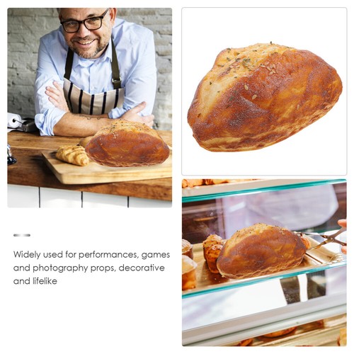 Artificial Bread Model Fake Bread Decoration Simulation Realistic Bread Model - 第 4/12 張圖片