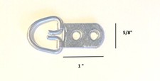 D-ring 2 double Hole picture hangers 1" x 5/8" Picture Hanger, 900pcs