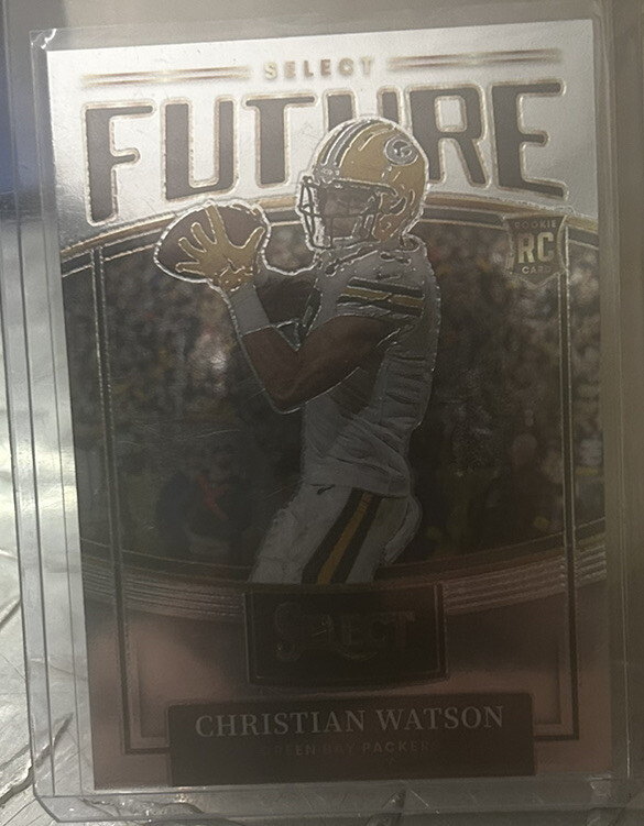 Christian Watson 2022 Select Select Future #8 Insert Card Packers