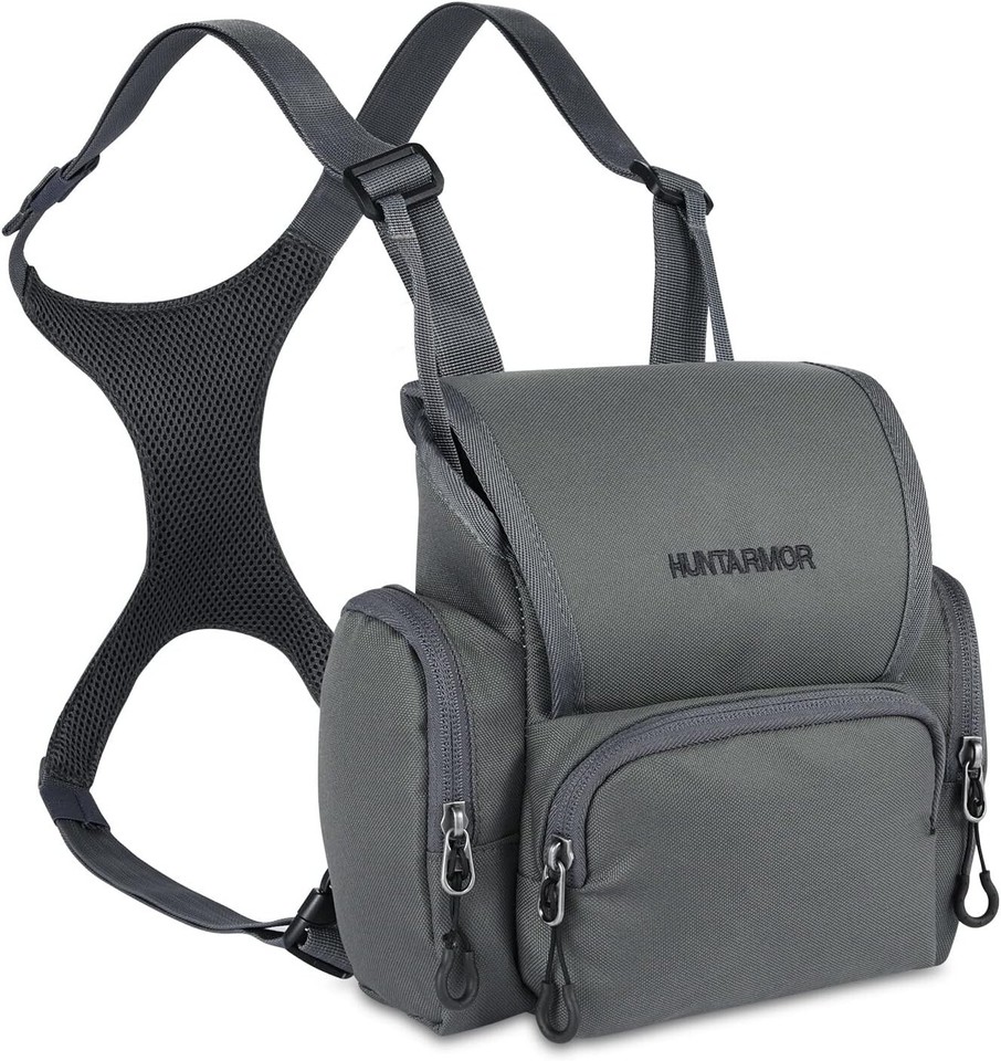 HUNTARMOR Binocular Harness Chest Pack Harness W/ Closure