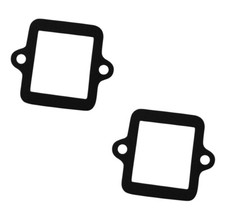 2x Membranblock / Ansaugstutzen Dichtung - für Peugeot liegend 50ccm 2T Roller