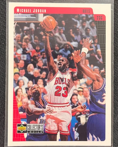 Rare 1997 Michael Jordan Chicago Bulls Upper Deck MJ 23 Basketball Card